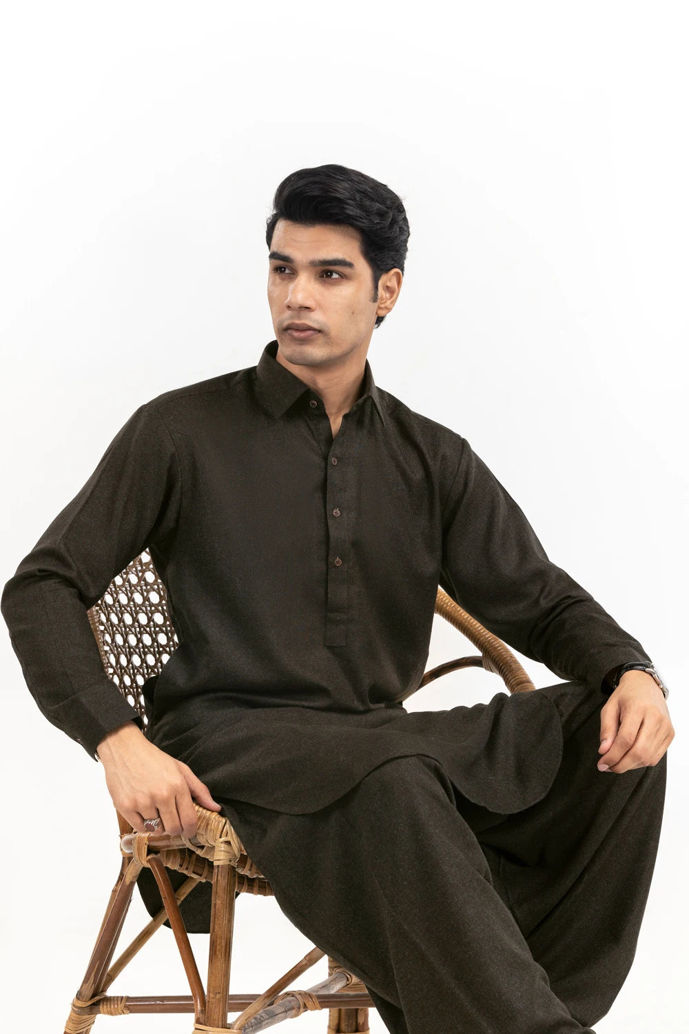 CRAVE Charcoal Black Jacquard