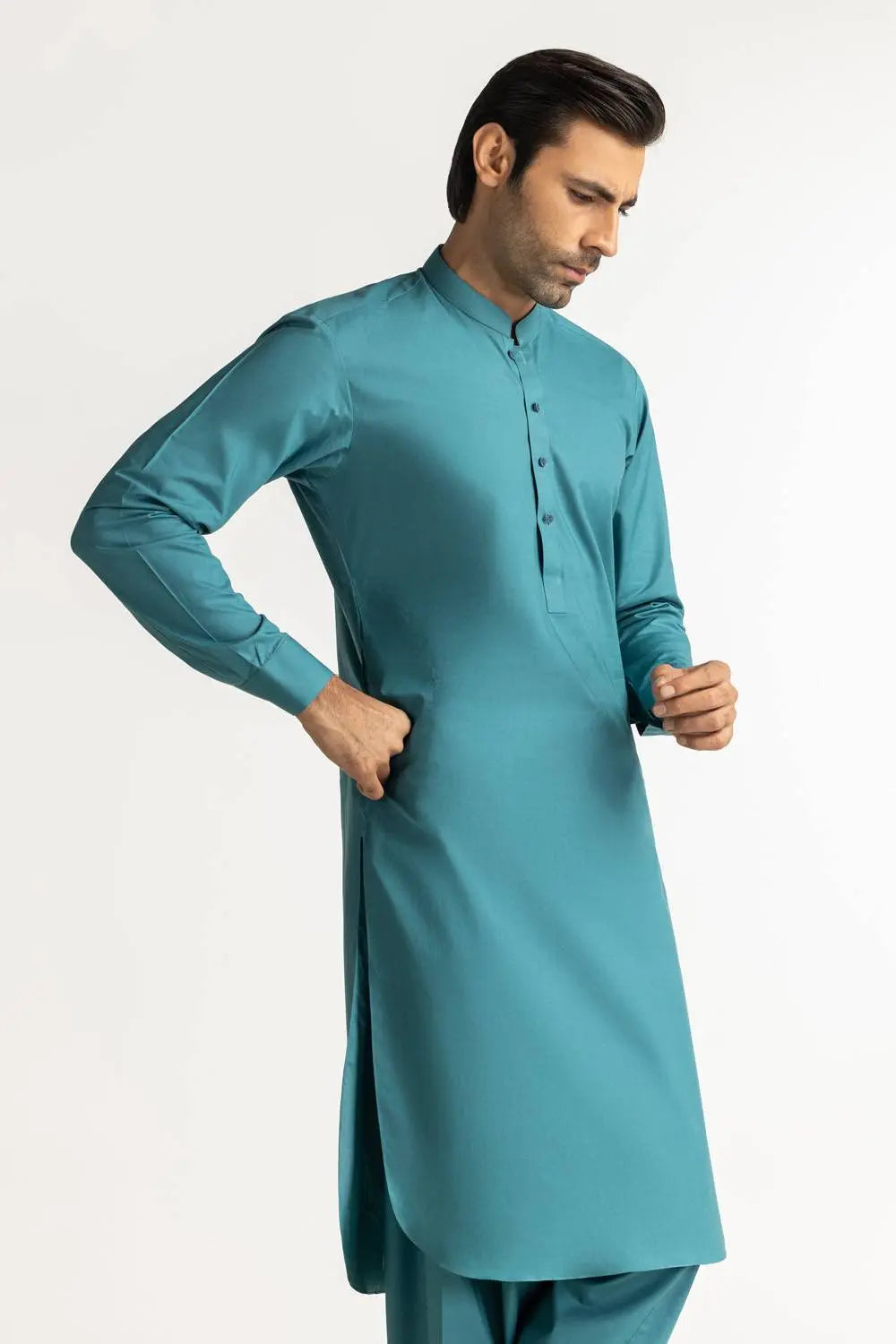 CRAVE Teal Cotton