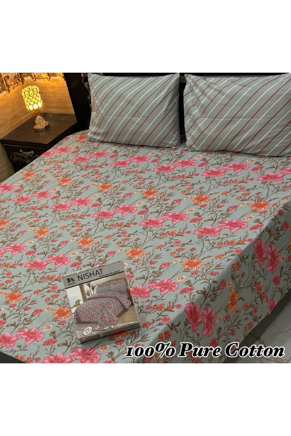 100% Pure Cotton Bedsheet