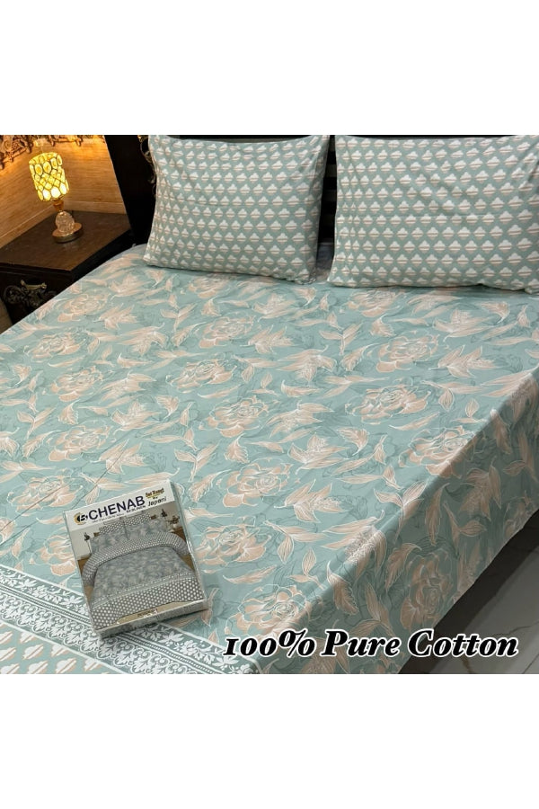 100% Pure Cotton Bedsheet
