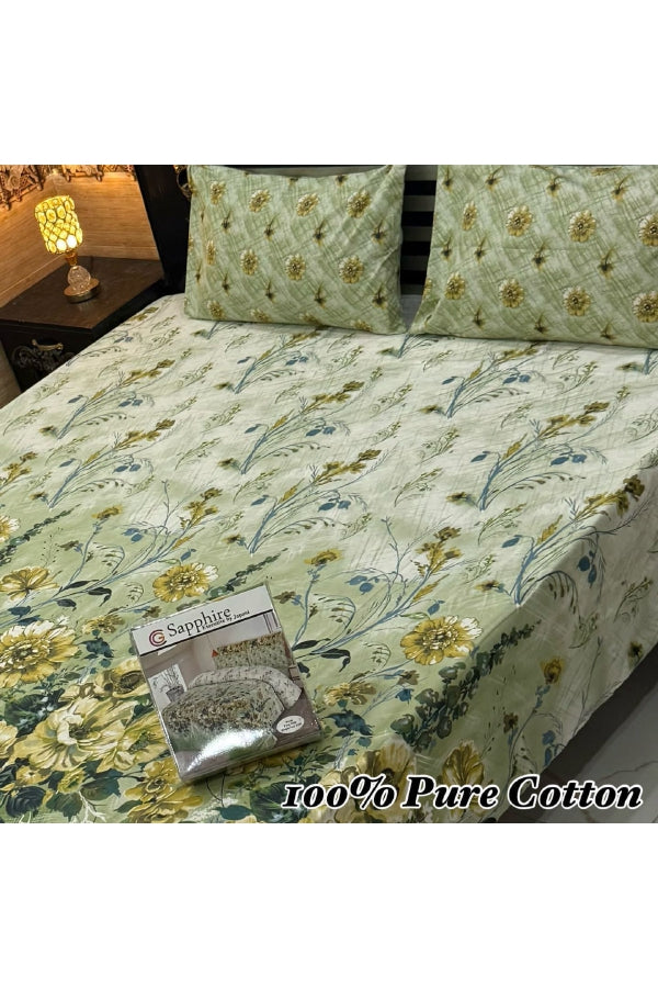 100% Pure Cotton Bedsheet
