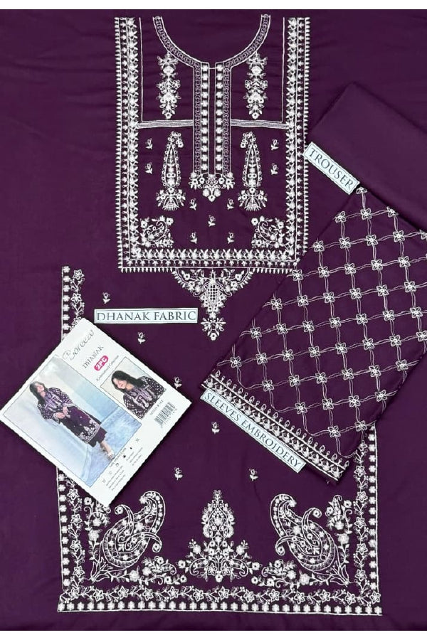 AIRJET DHANAK EMBROIDERED COLLECTION