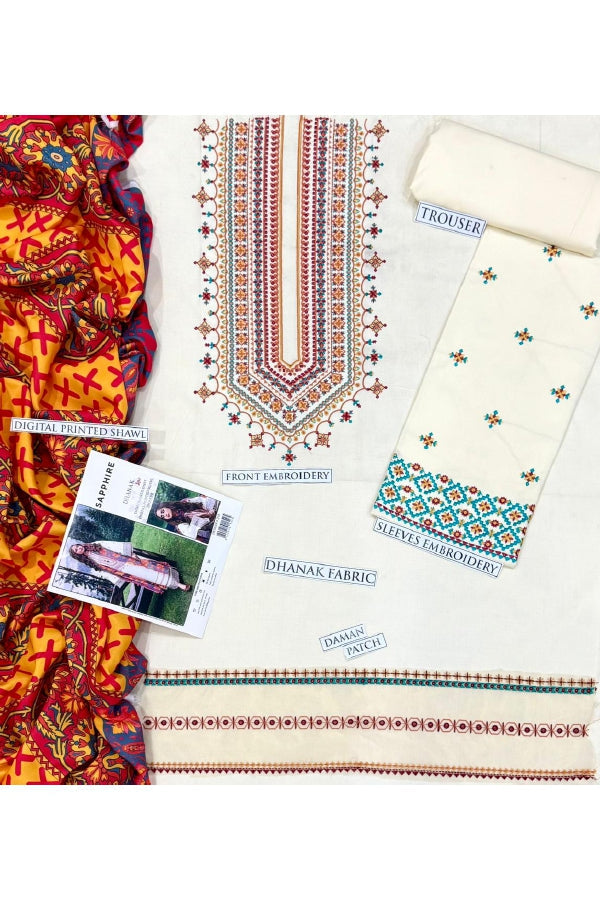 AIRJET DHANAK EMBROIDERED COLLECTION